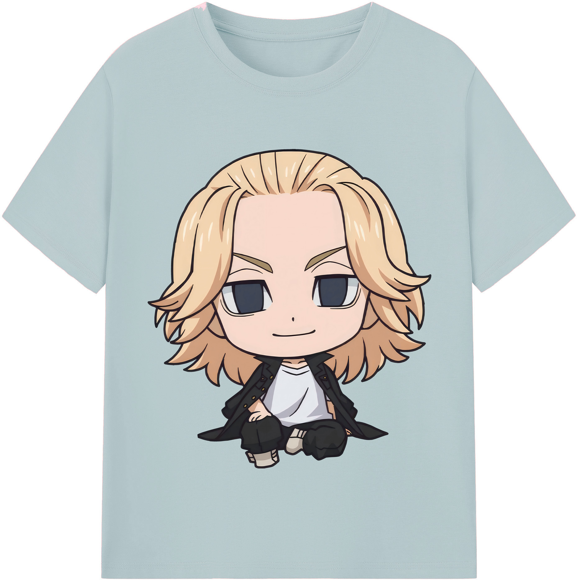 （画像用） 東京リベンジャーズ Tokyo Revengers 綿100％半袖Tシャツ（フロントプリント）